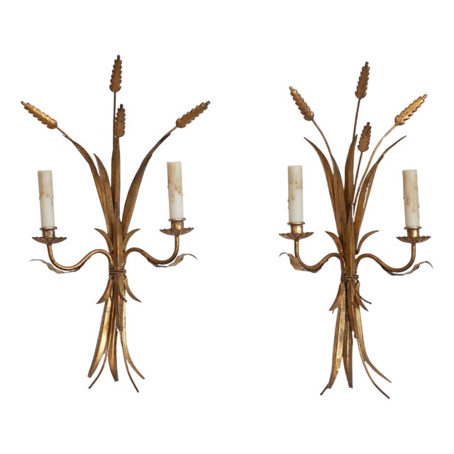 Pair of 20th Century French Sconces - Inspired By Coco Chanel For Sale