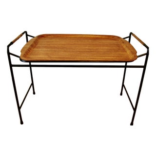 Side Table in Teak Plywood from Silva, Sweden, 1960 For Sale