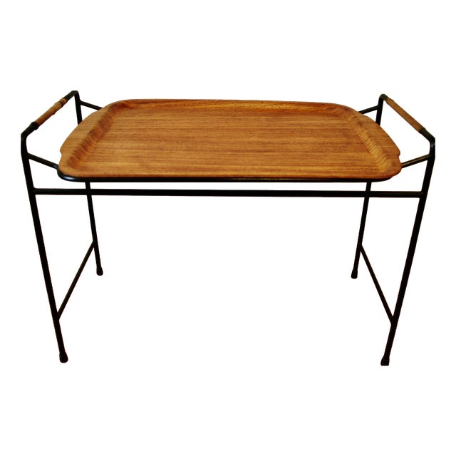 Side Table in Teak Plywood from Silva, Sweden, 1960 For Sale