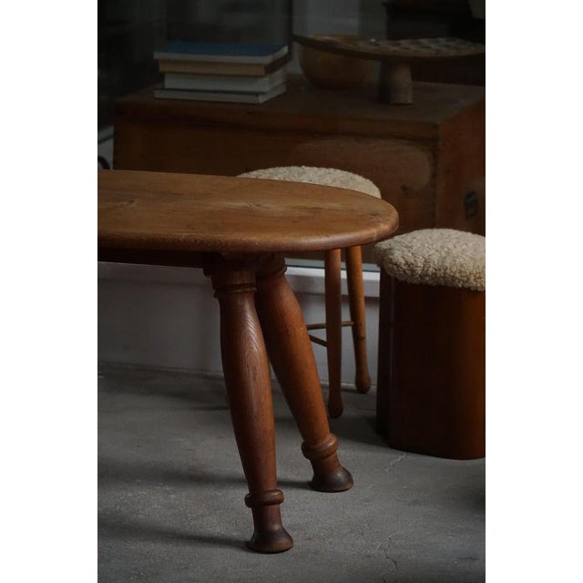 Danish Coffee Table in Oak by Otto Færge, 1940s For Sale - Image 14 of 18