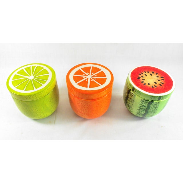 Fruit Shaped Food Storage Containers Set of 3 Chairish