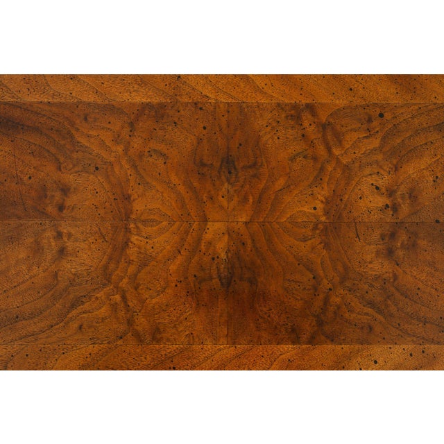 John Stuart Coffee Table With Geometric Veneered Top, C. 1960s For Sale - Image 12 of 13