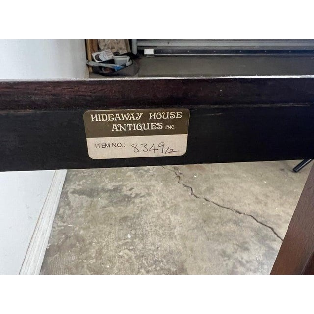 19th C. English Suitcase Side Table For Sale - Image 18 of 18