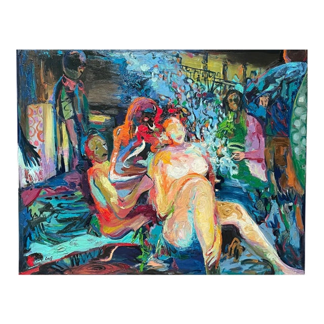 Chinese Contemporary Art, Luo Yi, Men Are From Mars, Women Are From Venus No.2, 2020 For Sale