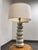 Contemporary Indonesian Stacking Faux Stone Table Lamp For Sale - Image 3 of 12