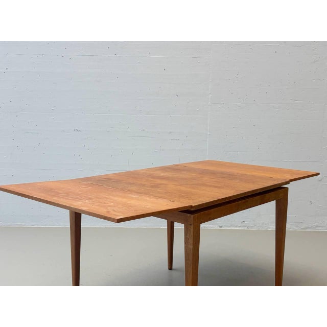 Mid-Century Modern Danish Style Extendable Table For Sale - Image 6 of 17