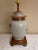 Japanese Mid 20th Century Satsuma Style Ceramic Ginger Jar Table Lamp Featuring Floral Motif For Sale - Image 3 of 7