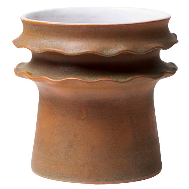 Small Ceramic Vase, Former Czechoslovakia, 1960s For Sale