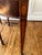 Burgundy Mid 20th Century Pair of Inlaid Demilune Hepplewhite-Style Console Tables For Sale - Image 8 of 9