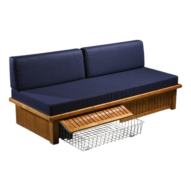 Bench by Charlotte Perriand for Les Arcs, 1973 For Sale