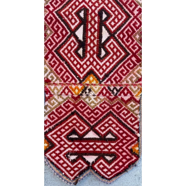 1900 - 1909 Tribal Door Door Hanging Tent Header For Sale - Image 5 of 7