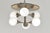 Ceiling Light with Opaque Glass Balls, Germany, 1960s For Sale - Image 4 of 10