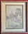 Walter Shirlaw (Scottish-American 1838 – 1909) Antique 19th Century Mixed Media Watercolor Painting and Pencil Drawing of a Country Landscape For Sale - Image 4 of 10