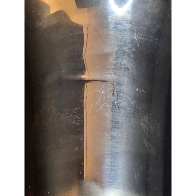 1990s Israeli Sterling Silver Kiddush Cup Cutout Hebrew Blessing Borei Pri Hagafen Netafim For Sale In Boston - Image 6 of 15