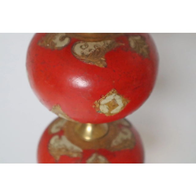 Swedish Modern Red Floor Lamp from Stilarmatur Tranås, 1960s For Sale - Image 9 of 18