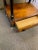 Italian Burled Wood and Black Triple Shelf For Sale - Image 6 of 11