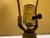 Ceramic Mid 20th Century Rustic Textured Rope Table Lamp For Sale - Image 7 of 12