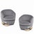 Vintage French Sculptural Capsule Lounge Chairs by Jean-Rémy Couradette, 2002, Set of 2 For Sale - Image 6 of 6