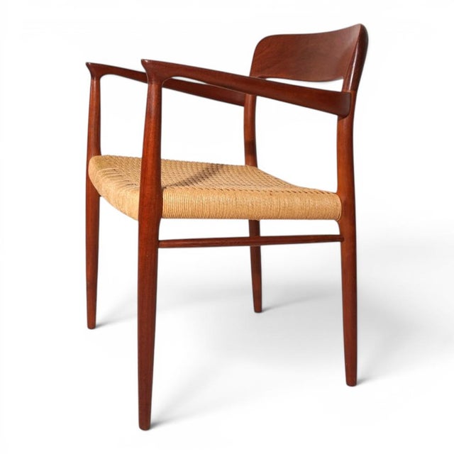 Model 56 Teak Chair by Niels Otto Møller for J.L. Møllers, 1956 For Sale - Image 10 of 18