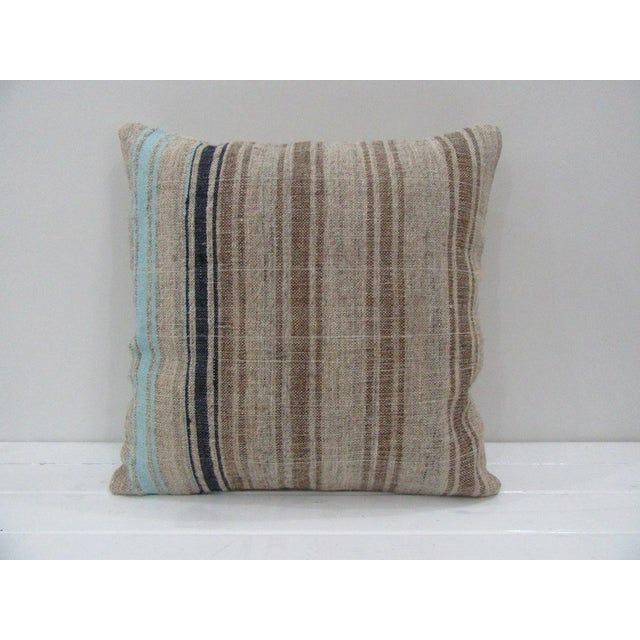 Handmade Striped Kilim Pillow Cover Chairish