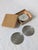 Engraved Pewter Glass Coasters by Just Andersen, 1930s, Set of 12 For Sale - Image 11 of 16