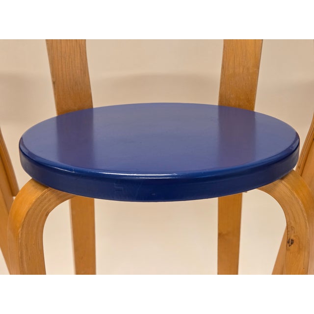 Model Chairs 65 by Alvar Aalto for Artek, Finland, 1960s, Set of 4 For Sale - Image 11 of 18