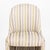 Early 21st Century Set of Four Modern Striped Upholstered Dining Chairs For Sale - Image 5 of 9