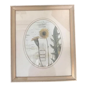Vintage Floral Print - Les Fleurs Du Temps