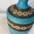 Mid-Century Modern Studio Pottery Vase by S. Thompson With Turquoise Blue Glaze For Sale - Image 3 of 5