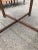 1970s Mid-Century Cane & Wood Dining/Game Table For Sale - Image 5 of 12