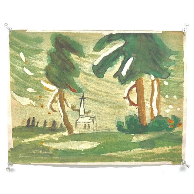 A sweet gem of a watercolor. Lovely simple and classic.