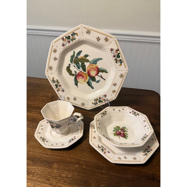1980s Nikko Classic Collection “Orchard” Dinnerware For Sale - Image 4 of 18