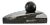 Large Moroccan black stone sphere and stand artisan carved to reveal the extinct Devonian Period marine animal fossil...