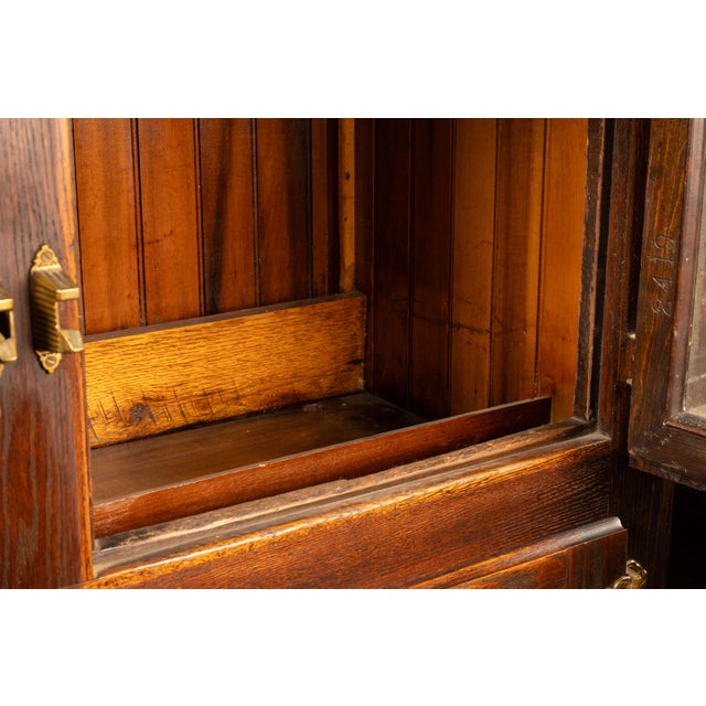 Early 20th Century Oak Ice Box For Sale - Image 16 of 16