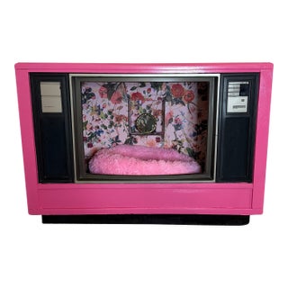1950s Retro Tv Pet Bed For Sale