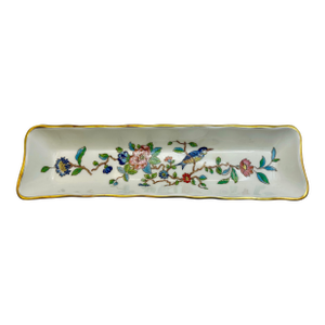 1950s Bird & Bough Bone China Pen Tray