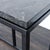 2010s Broyhill Metal and Faux Stone Console Table For Sale - Image 5 of 8
