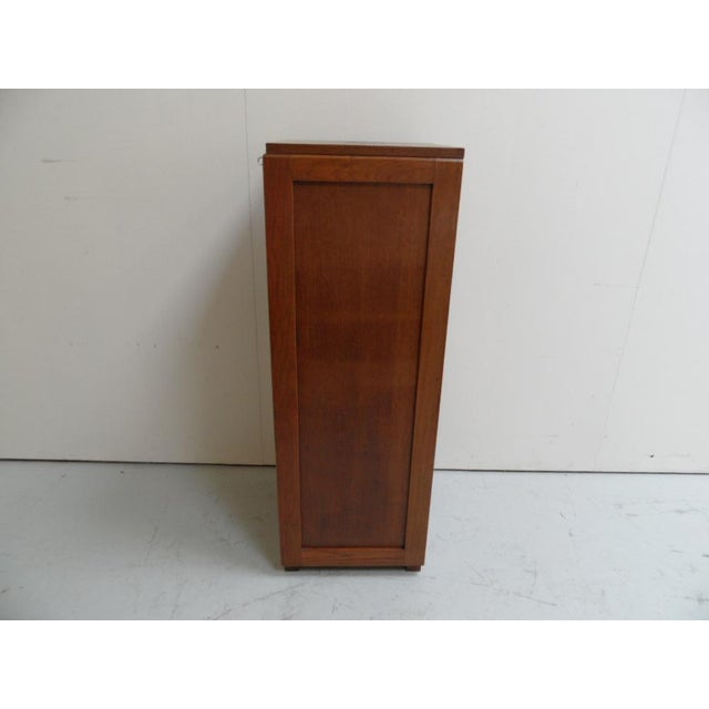 Vintage Filing Cabinet with Roller Shutter, 1930s For Sale - Image 9 of 14