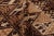 Textile Contemporary French Geometric Brown & Beige Wool Pictorial Rug by Rug & Kilim, France For Sale - Image 7 of 11