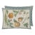 Pair of Lemons & Floral Linen Pillows For Sale