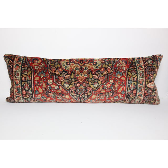 Handmade Persian Tribal Rug Cushion Cover -16'' X 45'' For Sale - Image 4 of 11
