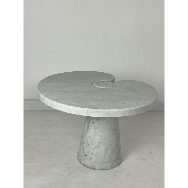 Mid-Century Modern Carrara Marble Coffee Table by Angelo Mangiarotti for Skipper, 1971 For Sale - Image 3 of 12