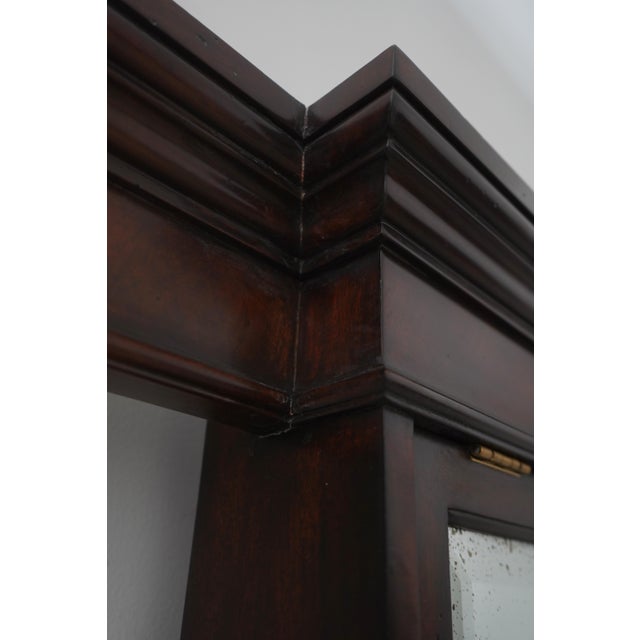 Maitland Smith 1330-454 Mahogany Billiards Rack For Sale - Image 10 of 13