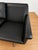 Black Vintage Danish Four-Seater Sofa in Black Leather and Chrome from Svend Skipper For Sale - Image 8 of 11