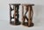 Brown Vintage African Figural Carved Tables-a Pair For Sale - Image 8 of 18