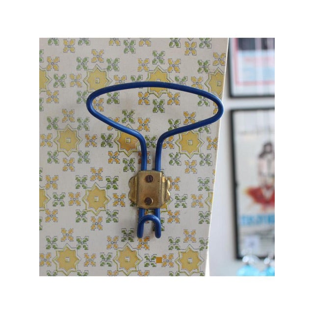 1960s Wall Coat Rack, Italy, 1960s For Sale - Image 5 of 7