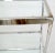 Mid-Century Modern Five Shelves Chrome and Glass Shelving Unit Étagère For Sale - Image 6 of 9