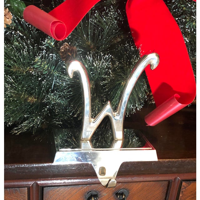 Set Of 4 Stocking Hangers Pottery Barn Wish Chairish