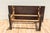 Antique American Oak & Cherry Trestle Dining Table, c.1930s | Rustic Farmhouse Kitchen Table With Solid Wood Construction For Sale - Image 15 of 18