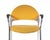 Yellow Chairs, Italy, 1970s, Set of 4 For Sale - Image 3 of 5